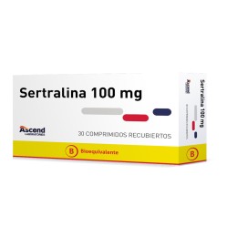 Sertralina (B) 100mg 30 Comprimidos Recubiertos