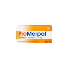 Promerpal Diclofenaco 140mg 10 Cápsulas Prolongadas