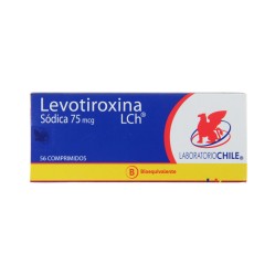 Levotiroxina (B) 75mcg 56 Comprimidos