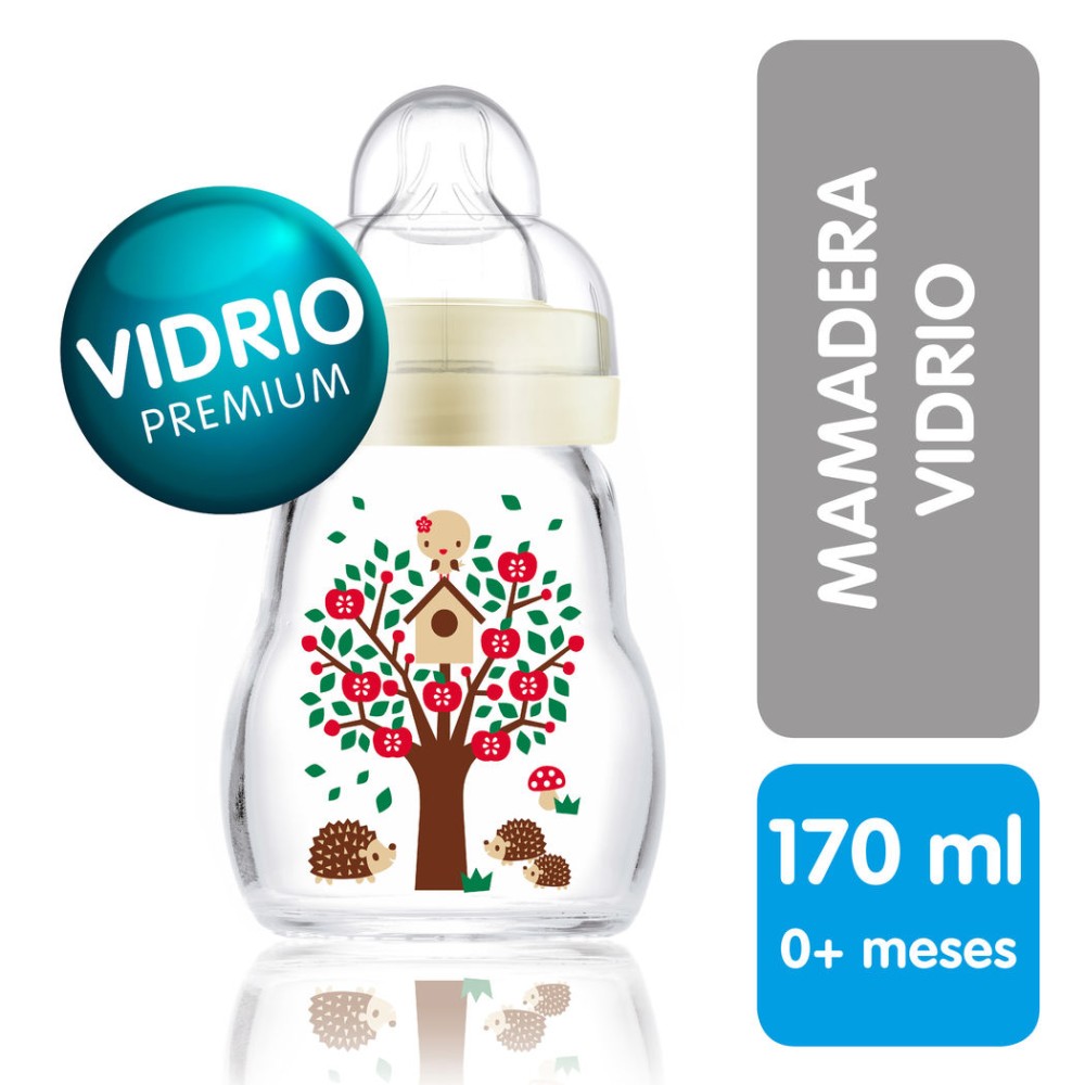 Mam Mamadera Vidrio Premium 170ml Mam Mamadera Vidrio Premium 170ml