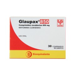 Glaupax (B) 850mg 30 Comprimidos Recubiertos