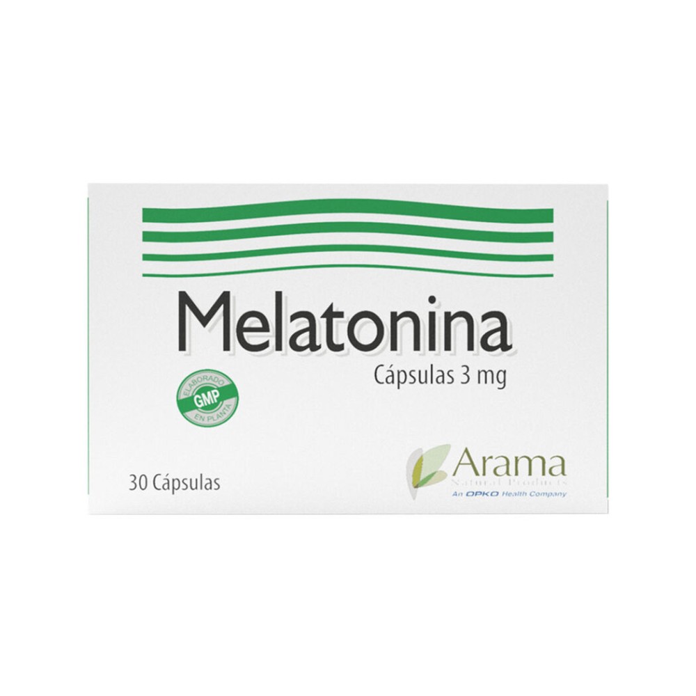 Melatonina 3mg 30 Cápsulas