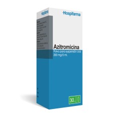 Azitromicina 200mg/5ml Polvo Solución Oral 30ml