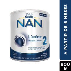 Fórmula Infantil Nan 2 L Comfortis 800g