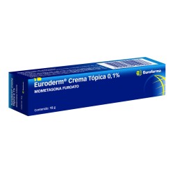 Euroderm Mometasona 0.1% Crema Tópica 15g
