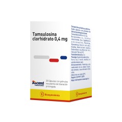 Tamsulosina (B) 0.4mg 30 Cápsulas Prolongadas