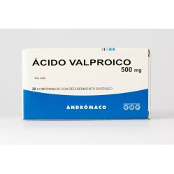 Ácido Valproico 500mg 30 Comprimidos Recubiertos
