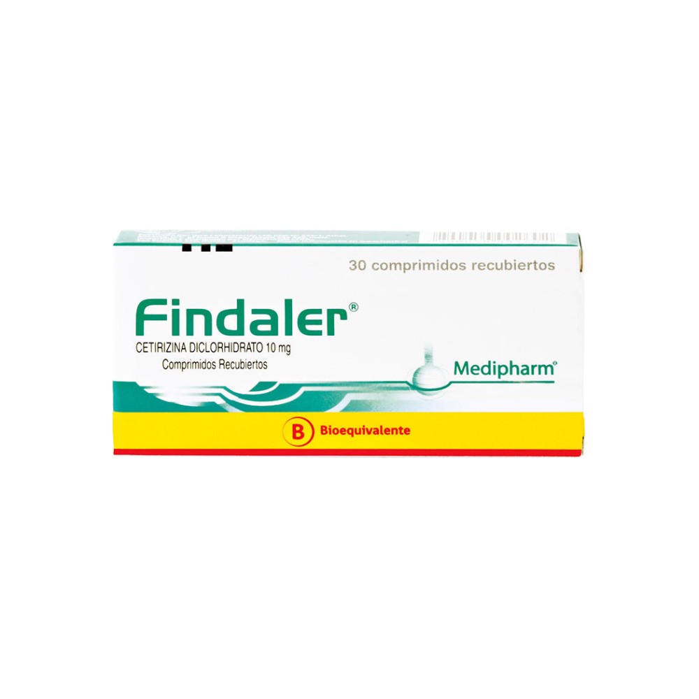 Findaler (B) 10mg 30Com. Rec.