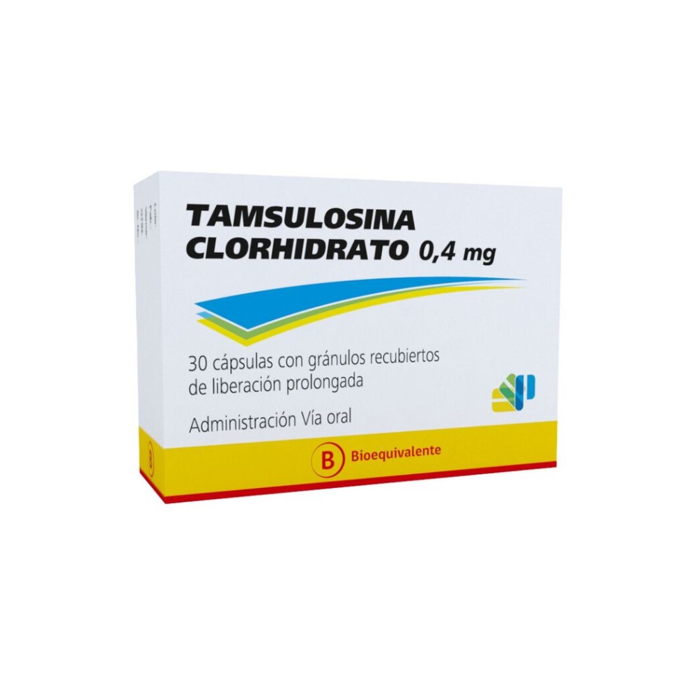 Tamsulosina (B) 0.4mg 30 Cápsulas Prolongadas