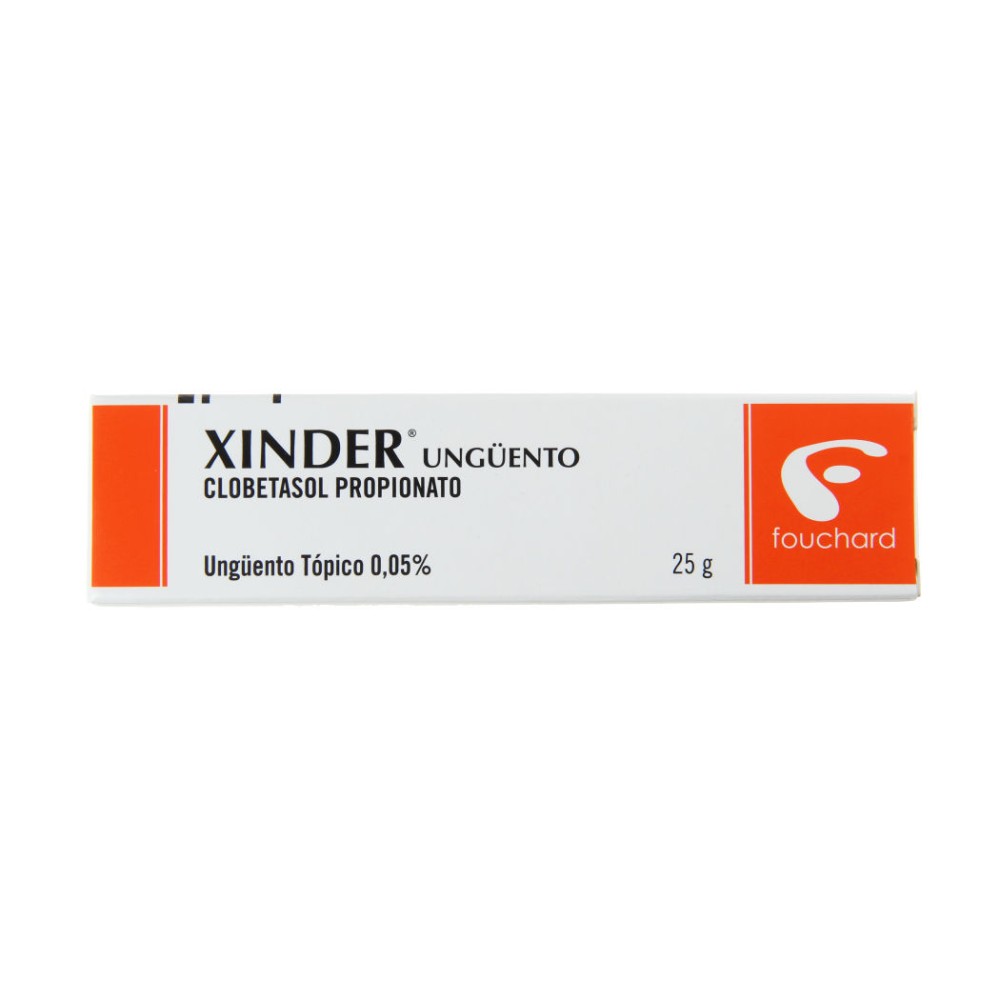Xinder Clobetasol 0.05% Ungüento Tópico 25g