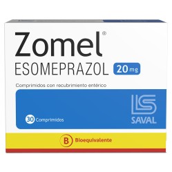 Zomel (B) Esomeprazol 20mg 30 Comprimidos