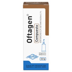 Oftagen Compuesto Gentamicina / Betametasona Ungüento Oftálmico 3.5g