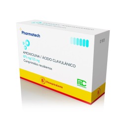 Amoxicilina / Ácido Clavulánico (B) 875/125 14 Comprimidos Recubiertos