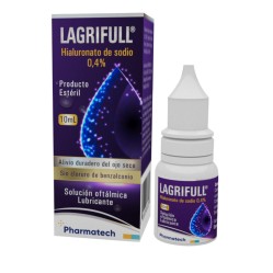 Lagrifull Lágrimas Artificiales 0.4% Hialuronato Sódico Solución Oftálmica 10ml