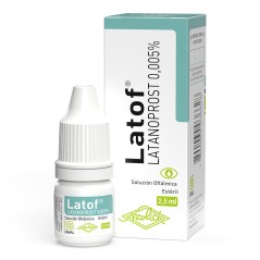 Latof Latanoprost 0.005% Solución Oftálmica 2.5ml