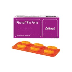 Pironal Flu Forte Ibuprofeno / Pseudoefedrina 12 Comprimidos Recubiertos