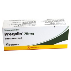 Pregalin (B) Pregabalina 75mg 30 Comprimidos