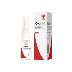 Oxilin Oximetazolina 0.05% Solucion Nasal 15ml