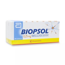 Biopsol (B) Pramipexol 0.25mg 30 Comprimidos