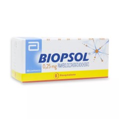 Biopsol (B) Pramipexol 0.25mg 30 Comprimidos