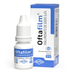 Oftafilm Hialuronato de Sodio 4% Solución Oftálmica 10ml