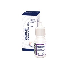 Megrelan 0.5% Solución Oftalmica 5ml
