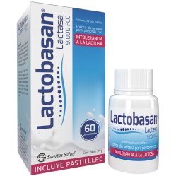 Lactobasan 9000 FCC Lactasa 60 Comprimidos