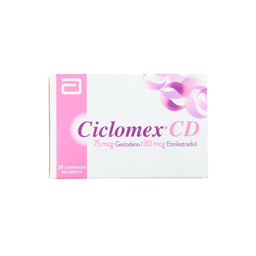Ciclomex CD Etinilestradiol / Gestodeno 28 Comprimidos Recubiertos