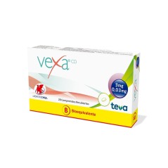 Vexa CD (B) Drospirenona / Etinilestradiol 28 Comprimidos Recubiertos