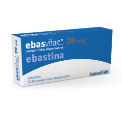 Ebasvitae Ebastina 20mg 20 Comprimidos Dispersables