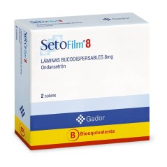 Setofilm (B) 8 mg x 2 Laminas Bucales