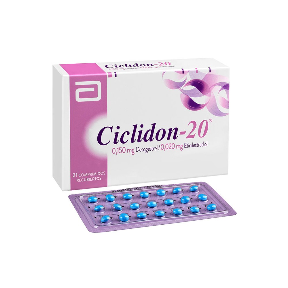 Ciclidon-20 21 Comprimidos Recubiertos