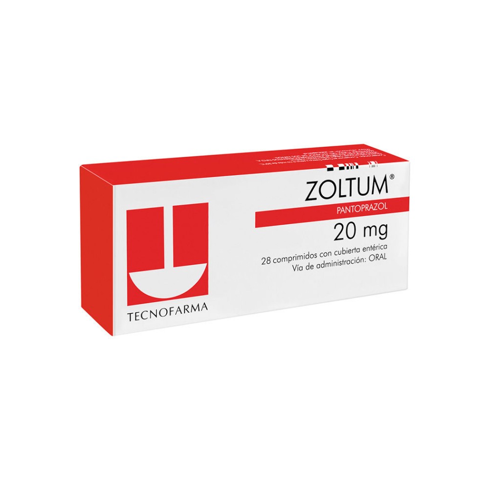 Zoltum Pantoprazol 20mg 28 Comprimidos Recubiertos