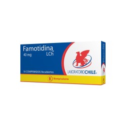 Famotidina (B) 40mg 10 Comprimidos Recubiertos  PRECIO UN MEDIDA $32