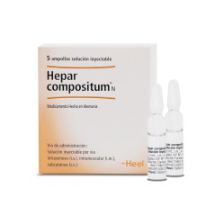 Hepar Compositum Inyectable 5 Ampollas