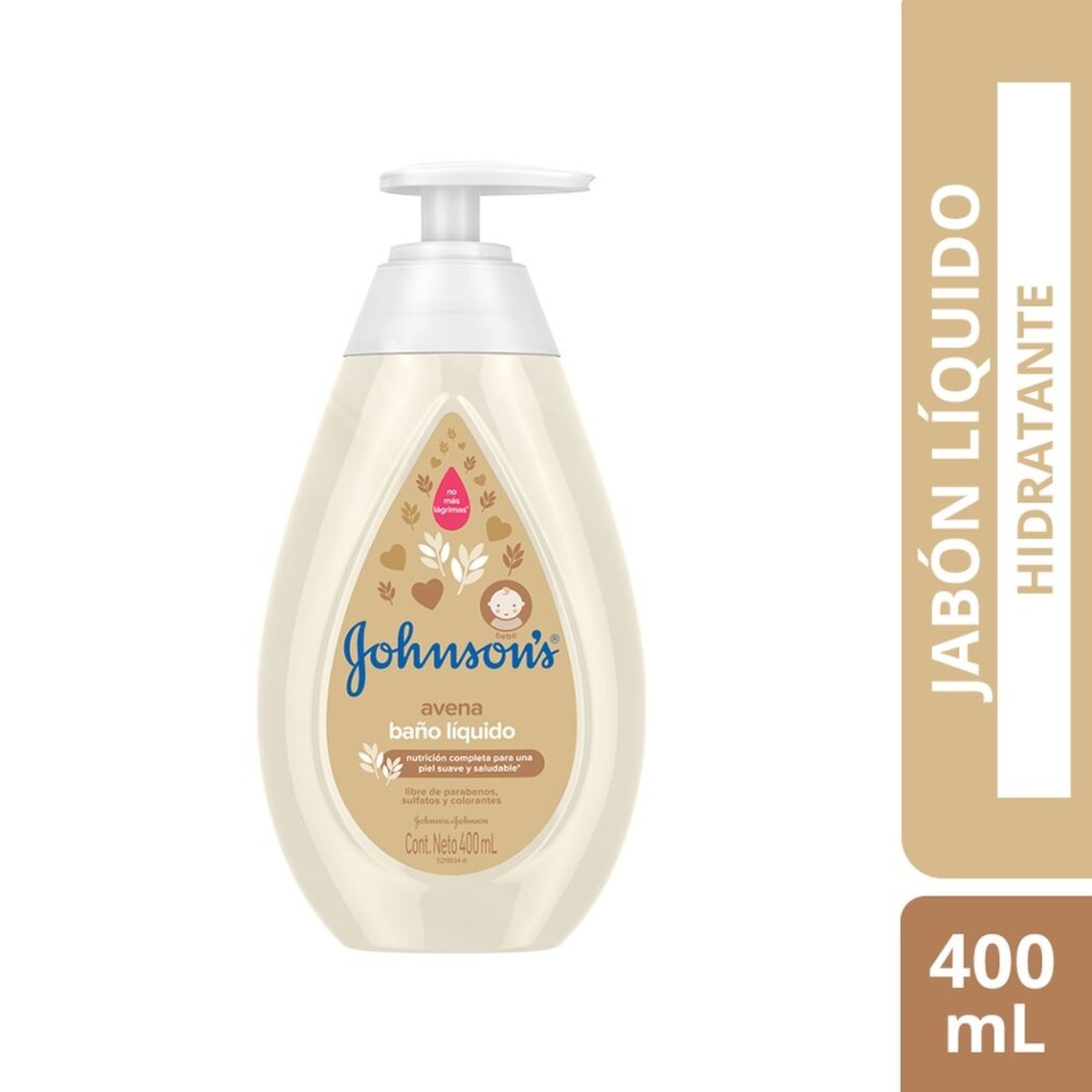 Jabón Líquido Para Bebé Avena 400ml Jabón Líquido Para Bebé Avena 400ml