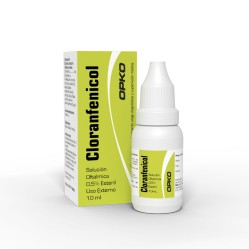 Cloranfenicol (B) 0.5% Solución Oftálmica 10ml  PRECIO UN MEDIDA $16708