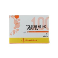 Tolexine GÉ (B) Doxiciclina 100mg 15 Comprimidos