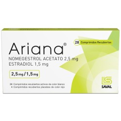 Ariana 2.5mg/1.5mg 28 Comprimidos Recubiertos