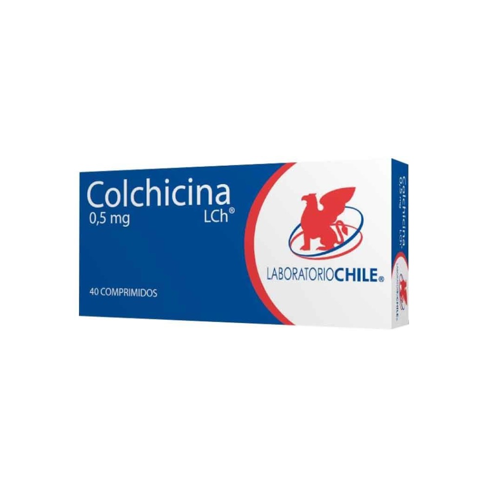Colchicina 0.5mg 40 Comprimidos  PRECIO UN MEDIDA $69