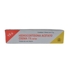 Hidrocortisona Crema 1% Crema Tópica 15g  PRECIO UN MEDIDA $12368