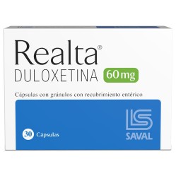 Realta (B) Duloxetina 60mg 30 Cápsulas
