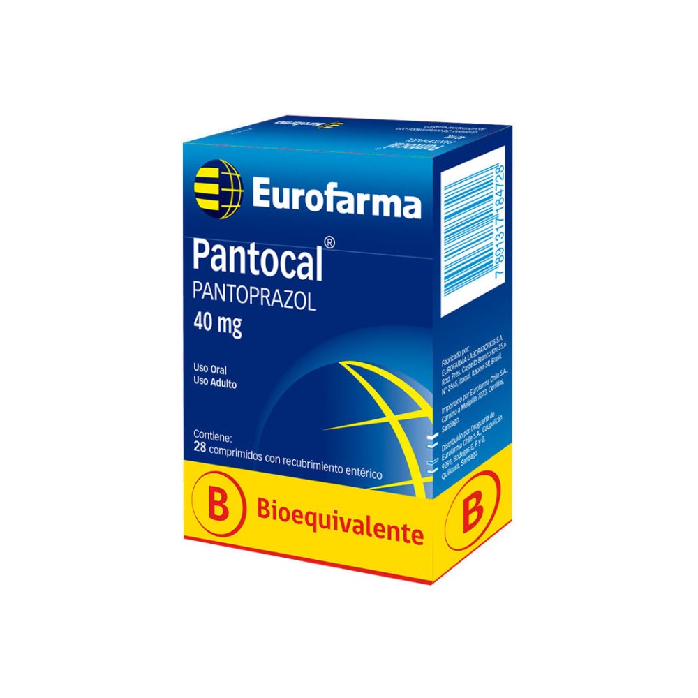 Pantocal 40 Mg. 28 Comprimidos Recubiertos