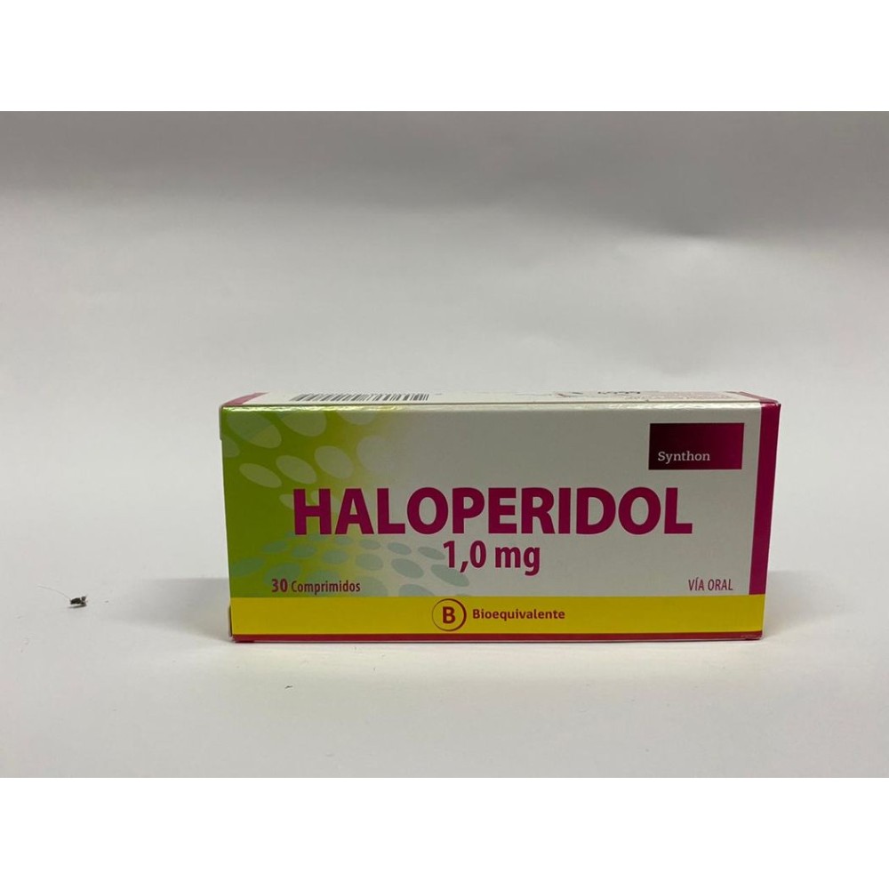 Haloperidol (B) 1mg 20 Comprimidos  PRECIO UN MEDIDA $136
