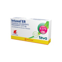 Intaxel ER (B) Pramipexol 0.375mg 30 Comprimidos Prolongados