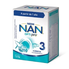 Fórmula Infantil Nan 3 Optipro Polvo 1400g