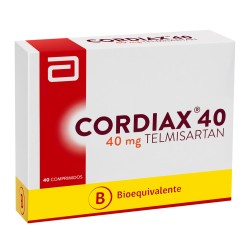 Cordiax 40 (B) Telmisartán 40mg 40 Comprimidos
