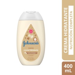 Crema hidratante Bebé Avena Johnson's 400ml