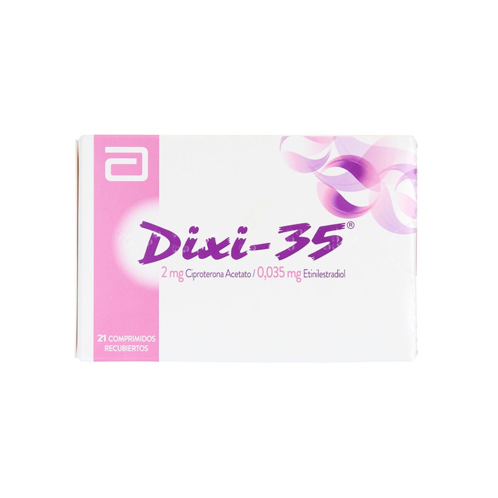 Dixi-35 Ciproterona Acetato / Etinilestradiol 21 Comprimidos Recubiertos