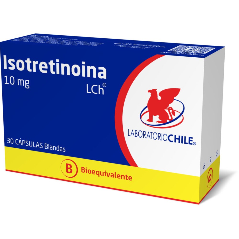 Isotretinoina (B) 10mg 30 Cápsulas Blandas